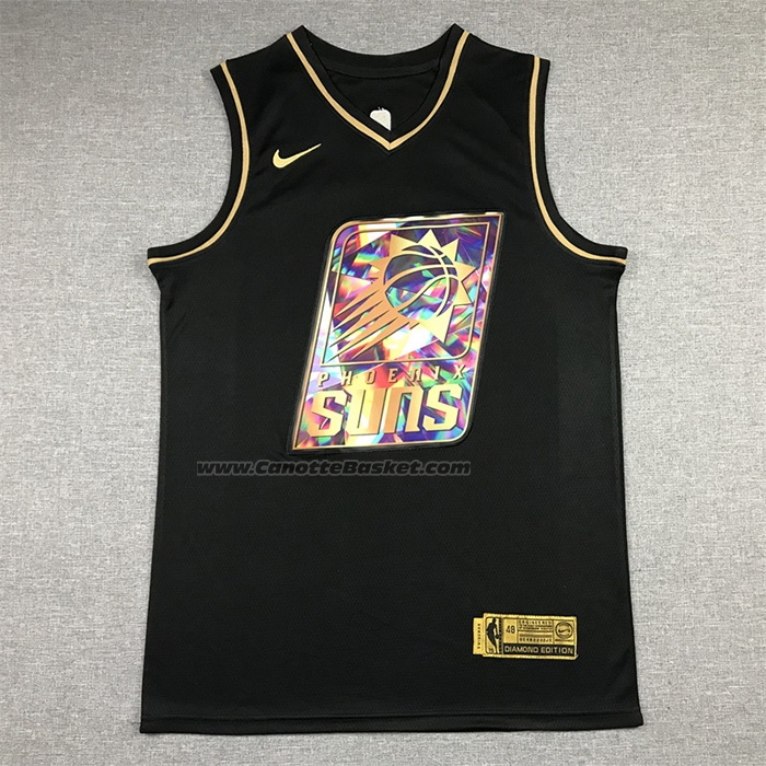 Maglia Golden Edition Phoenix Suns Devin Booker #1 2021-22 Nero
